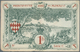 Monaco: 1 Franc 1920 P. 5r Remainder W/o S/N, Series C, Unfolded, But Light Handling And Dints In Pa - Mónaco