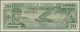 New Caledonia / Neu Kaledonien: 20 Francs ND(1944) P. 49, Light Center Fold And One Very Very Light - Nouméa (Neukaledonien 1873-1985)