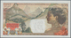 Saint Pierre & Miquelon: 2 Nouveaux Francs ND(1961) P. 32 Black Overprint On 100 Francs ND(1950-60) - Sonstige – Amerika