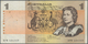 Delcampe - Australia / Australien: Set Of 25 Banknotes Containing 1 Pound Portrait QEII P. 30, 2x 1 Dollar P. 3 - Altri & Non Classificati