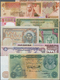 Alle Welt: Album With 285 Banknotes Mainly Middle East And North Africa Containing For Example Seych - Otros & Sin Clasificación