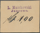 Deutschland - Notgeld - Ehemalige Ostgebiete: Juncewo, Posen, L. Mnichowski, 1,00 Mark, O. D. (1914) - Altri & Non Classificati