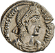 Constantius II. (324 - 337 - 361): AR Siliqua, 2,07g, Mzst. Arelate (353-355 N.). D N CONSTAN TIVS P - The Christian Empire (307 AD Tot 363 AD)