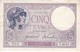 BILLETE DE FRANCIA DE 5 FRANCS DEL 14-10-1918 VIOLET  (BANKNOTE) - 5 F 1917-1940 ''Violet''