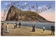 Rock From Neutral Ground Gibraltar 'Compliments From H.M.S. Revenge" In Glitter C1918 - Benzaquen - Gibraltar