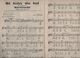 SI LOIN DE TOI - SUR LES MOTIFS DE LA SERENADE DE PETER KREUDER - 1938 / 1942 - FRED HEBERT - SCHON WAR DIE ZEIT - Partitions Musicales Anciennes