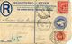 Registered Letter - Entier 2 Pence + One Half Penny 1893 ( Adhérence D'un Timbre Haut Droit ) - Stamped Stationery, Airletters & Aerogrammes