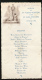 Menu : Février 1946, Mariage, Paulette Monfort Et André Chauvin, Pommerolle, Montbazillac, Entre Deux Mers, 2 Scans - Menükarten