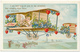 Series No. 1244, To My Valentine - Poem, Cupid, Aeroplane, Hearts, Flowers, A/S Ellen H. Clapsaddle, Embossed - Saint-Valentin