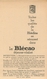 BLEDINE "BLECAO" - ALPHABET - LETTRE "L" - FICHE à DECOUPER MONTAGE CARTE à SYSTEME  - (9 X 15 Cm) - ILLUSTRATEUR; L.G. - A Systèmes