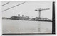 LE PAQUEBOT ATLANTIQUE EN CONSTRUCTION A SAINT NAZAIRE ** Lot De 3 Petites Photos Originales **PENHOET * TITAN * - Bateaux