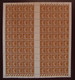 FEUILLE COMPLETE NEUF ** De 100 TIMBRES SEMEUSE N° 277B 1c BISTRE-BRUN COIN DATÉ 23.2.38 - Feuilles Complètes