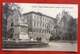 CARRARA GIARDINO PUBBLICO MONUMENTO PELLEGRINO ROSSI  E SCUOLE MASCHILI  NEL 1910 - Carrara