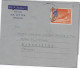 SINGAPORE - 1959 - ENTIER POSTAL AEROGRAMME (MANQUE UN TIMBRE) => MARSEILLE - Singapur (...-1959)