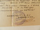 Militaria  - Armentières (59) - 1945  - Laissez-Passer - Cachet Du Commissariat D'Armentières - Documents