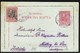 Serbia Kingdom 1898 / Postal Stationery Letter Card / Zatvorena Dopisna Karta / 10 + 15 Para - Serbien