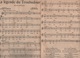 LA LEGENDE DU TROUBADOUR - VALSE - LE GRAND SUCCES DE LEO MARJANE - PAROLES DE JACQUES LARUE MUSIQUE DE LOUIGUY - 1942 - Partitions Musicales Anciennes