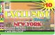 -CARTE-a-PREPAYEE-USA-10$-IDT-NEW YORK-EXCLUSIVE-V° N° Code En HAUT De La  Carte-TBE - Autres & Non Classés