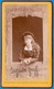 PHOTO Photographie CDV Anvers Antwerpen Belgique Belgie * Jeune Femme "Augusta GRAFF" - Anciennes (Av. 1900)