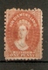 TASMANIA 1864 1d DULL VERMILLION SG 58 PERF 10 MINT NO GUM Cat £50 - Mint Stamps