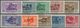 Ägäische Inseln - Kastellorizo: 1932, Garibaldi Complete Set Of Ten With ‚CASTELROSSO‘ Opt., Mint Ne - Castelrosso