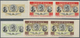 Delcampe - Albanien: 1952. KOMITETIT TE QINDRESES. Set Of 8 Values In Horizontal Pairs As Two-phased Progressiv - Albanie