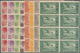 Andorra - Spanische Post: 1932, Not Issued Airmail Set Of 12 In Blocks Of Eight, Mint Never Hinged A - Altri & Non Classificati