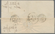 Belgien - Vorphilatelie: 1839, Folded Letter Cover With Thimble Cds AMAY, 2 IX, Together With Oval D - Other & Unclassified