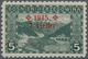 Bosnien Und Herzegowina (Österreich 1879/1918): 1915, Landschaften 5 H. Dunkelgrün Mit Rotem Aufdruc - Bosnië En Herzegovina