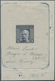Bosnien Und Herzegowina: 1906, King Franz Joseph I Light-blue, Die Proof On Thin Papier With Handwri - Bosnië En Herzegovina