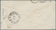 Bulgarien: 1885, 10 St. Red And 15 St. Lila Tied Blue "SAMOKOV 26 XI 85" To Cover Via Sofia Same Day - Unused Stamps