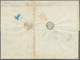 Bulgarien - Stempel: 1859, Prefilatelic Mail, Folded Registered Envelope From Choumen Bulgaria To Co - Andere & Zonder Classificatie