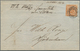 Dänemark: 1856, 4s. Orange-brown, Fresh Colour And Close To Large Margins, On Lettersheet From Kiel - Nuovi