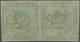 Dänemark: 1858 8 Skilling Green, Wavy Background, Imperforated, HORIZONTAL PAIR, MINT Never Hinged E - Nuovi