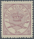 Dänemark: 1864, 3 Sk Lilac, 2nd Printing, Perf. 13 : 12 1/2, Mint Lightly Hinged, Perfect Perforatio - Ongebruikt