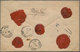 Dänemark: 1875, 8ö. Grey/red (repaired), Single Franking On Insured Letter "202 Reichsmark & 50 Pfen - Ongebruikt