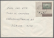 Dänemark - Grönland: 1945, ER 2 Kr. (l.u.) Als EF Auf Brief Von "Tingmiamiut 25.8.58" In Die Schweiz - Storia Postale