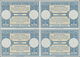 Dänemark - Ganzsachen: 1955. International Reply Coupon 75 Ore (London Type) In An Unused Block Of 4 - Interi Postali