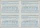 Dänemark - Ganzsachen: 1955. International Reply Coupon 75 Ore (London Type) In An Unused Block Of 4 - Interi Postali