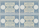 Dänemark - Ganzsachen: 1959. International Reply Coupon 90 Ore (London Type) In An Unused Block Of 4 - Postwaardestukken