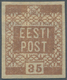 Estland: 1919, 35 (P) Brown Printed On Both Sides. - Estland