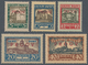 Estland: 1927, Cityscapes Issue Mnh Complete With "PROOV" Overprint. - Estland