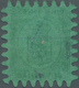 Finnland: 1866, Wappen 8 P Schwarz Auf Grün Mit PERFEKTEM Zungen-Durchstich C Und Federzug. - Unused Stamps