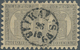 Finnland: 1866, Wappen 10 P Grau Auf Gestreiftem Sämischem Papier Im Paar Mit Nahezu PERFEKTEM Zunge - Unused Stamps