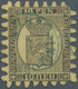 Finnland: 1866, Wappen 10 P Braunlila Auf Einfachem Braungelben Papier, Luxus-Marke Mit PERFEKTEM Zu - Ongebruikt