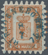 Finnland: 1867 1m. Yellow-brown, Roulette III, Used With Complete Strike Of "BJÖRNEBORG/8/7/1875" (S - Nuovi