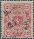 Finnland: 1875, Wappen 32 P Karminrosa Mit Einwandfreier Seltener Zähnung K14:13½ Und Sauberem K1 "A - Nuovi