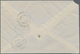 Finnland: 1918, 100 P. Waasa, Block Of Four On Registered Letter From "PORI-BJÖRNEORG". Envelope Wit - Nuovi