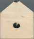 Finnland - Ganzsachen: 1854, Scarce Stationery Envelope Wir 5 Kop. Blue On Flap Sent From Helsingfor - Postwaardestukken