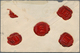 Frankreich: 1868, Napoleon 20 C., 80 C. Tied Losange Grande Chiffre "4" To Registered Cover To Halle - Andere & Zonder Classificatie